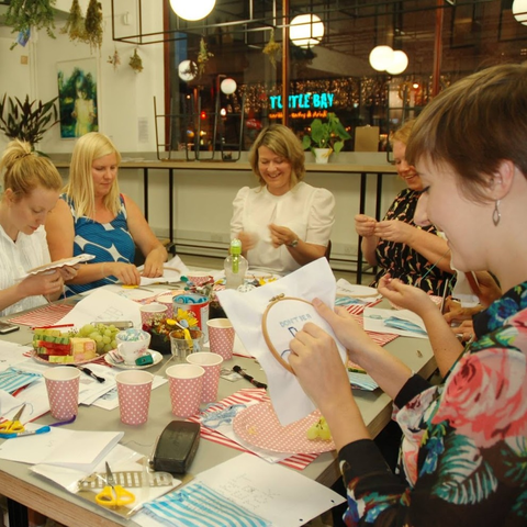 Don't Get Cross, Cross Stitch workshop
